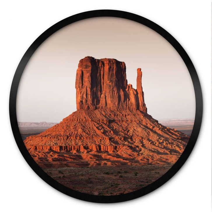 Poster Felsformation in Monument Valley - Hugonnard - Rund - WA473661
