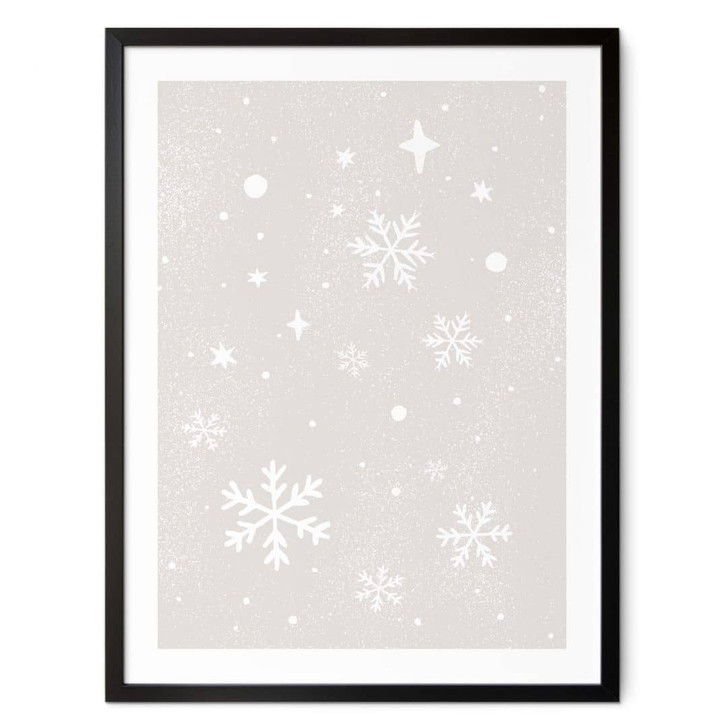 Poster Weihnachten - Schneeflocken - Orara Studio - WA408483