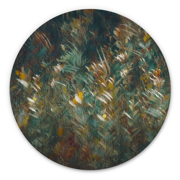 Alu-Dibond Talen - Spätsommer - Rund - WA330896