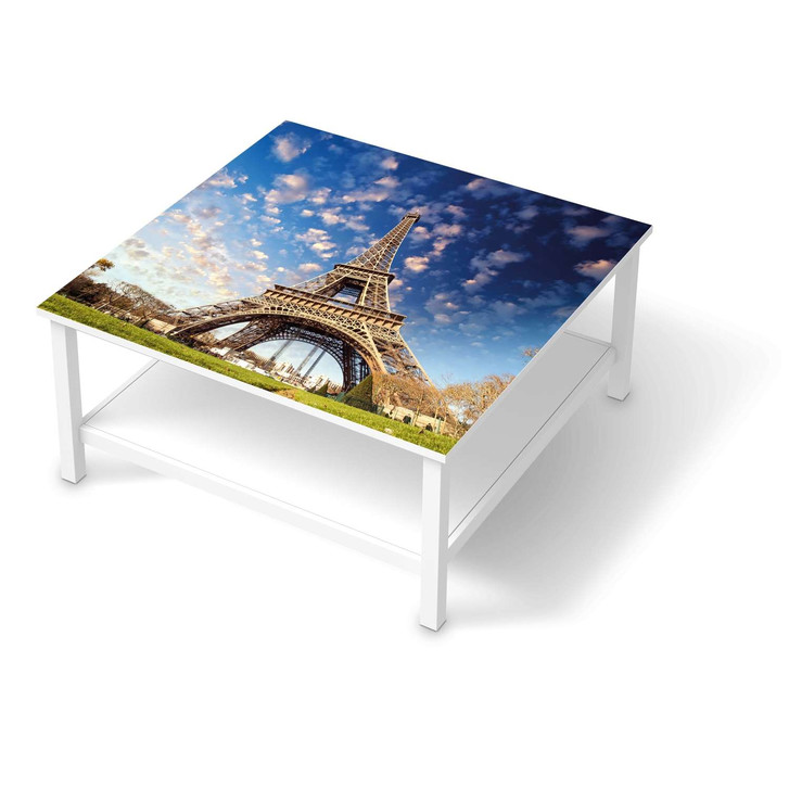 Klebefolie IKEA Hemnes Tisch 90x90cm - La Tour Eiffel - CR109516