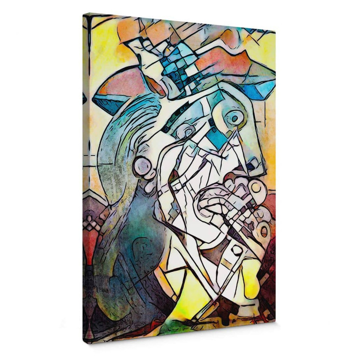 Leinwandbild Zamart - Hommage an Picasso - Die Frau - WA335127