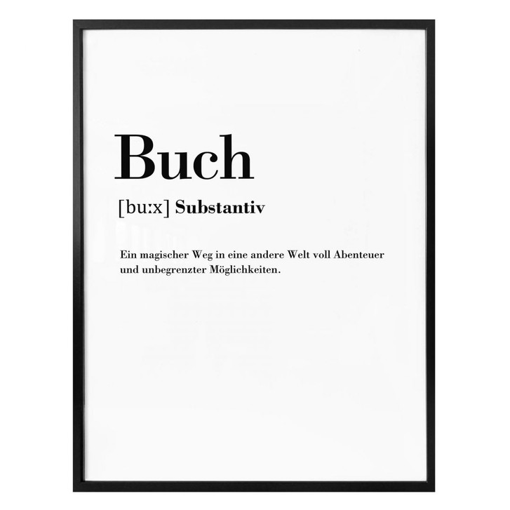 Poster Grammatik - Buch - WA304463