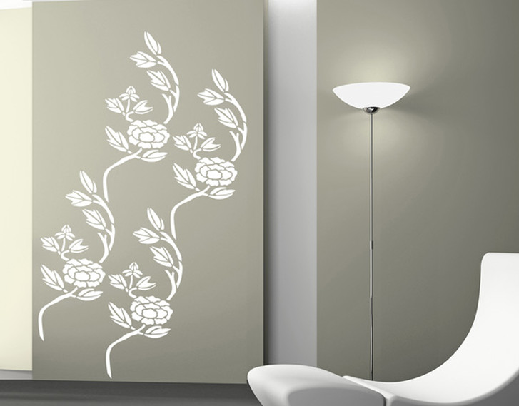 Wandtattoo Blütenast Tapete - TD16362
