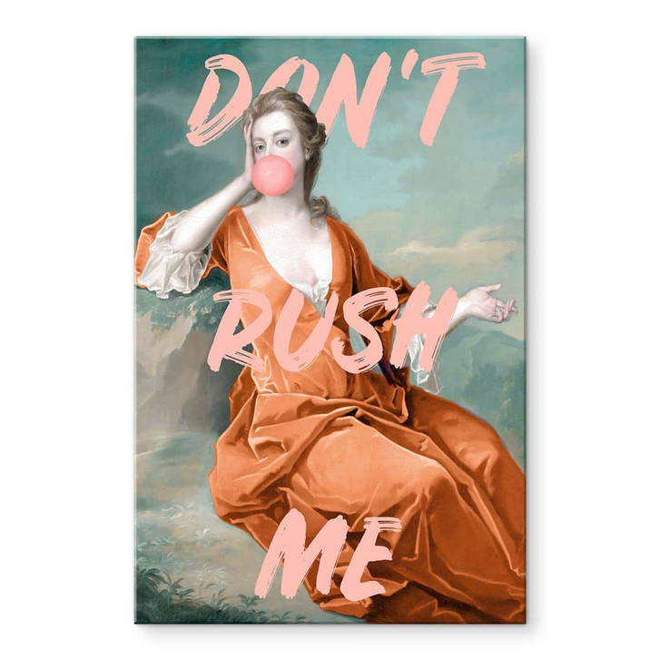 Acrylglasbild Herzogin Sarah Churchill: Don't rush me - Grace Digital Art - WA479062