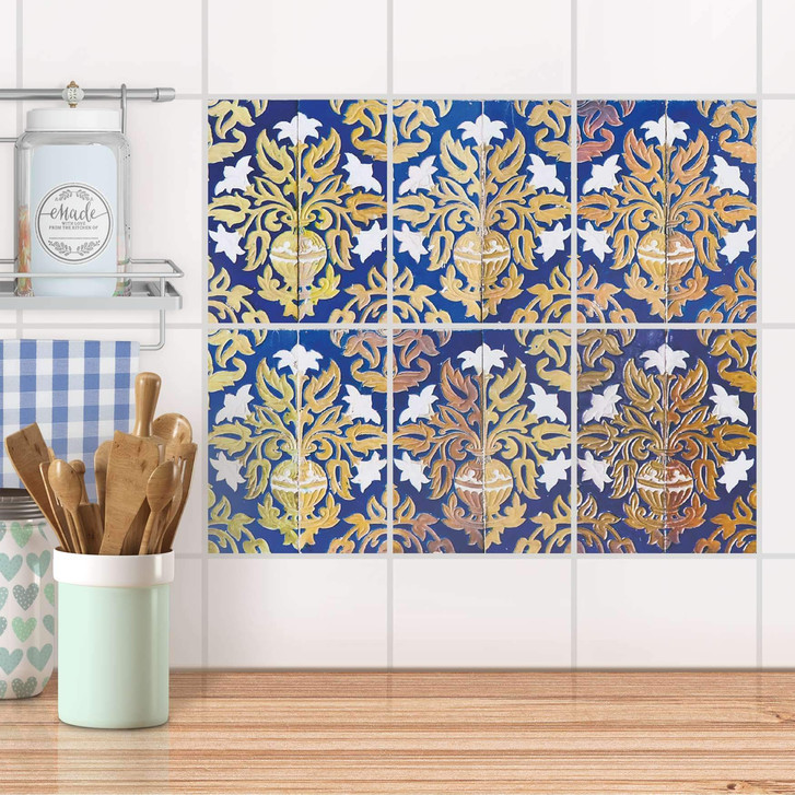 Fliesenaufkleber Set rechteckig - Golden Twenties - CR103026