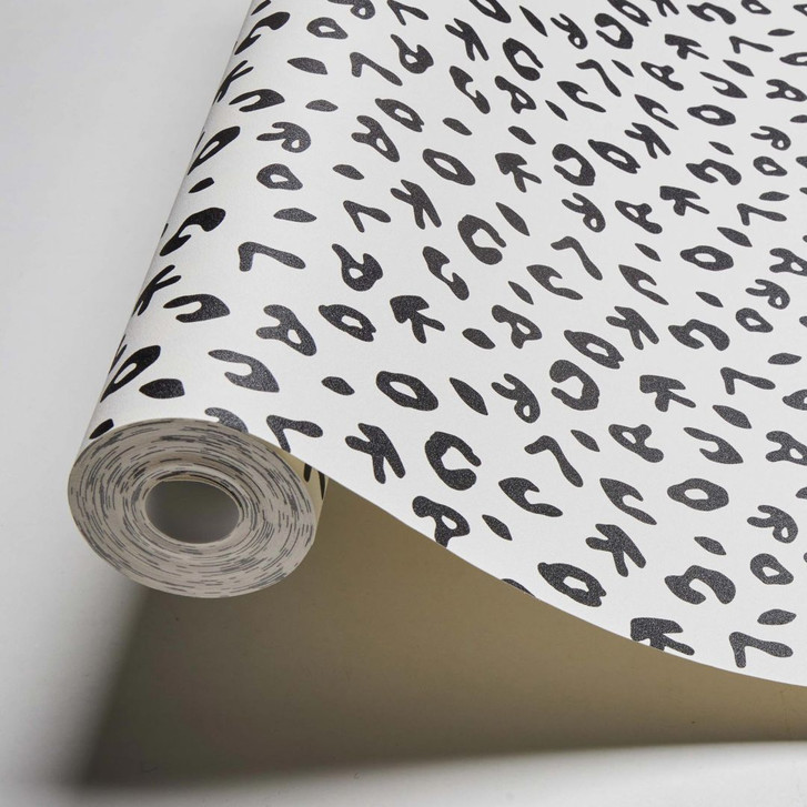 Karl Lagerfeld Wallpaper Vliestapete Leopard schwarz, weiss - WA306669