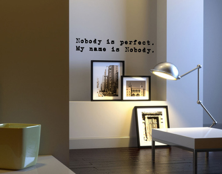 Wandtattoo Nobody is perfect - TD16421