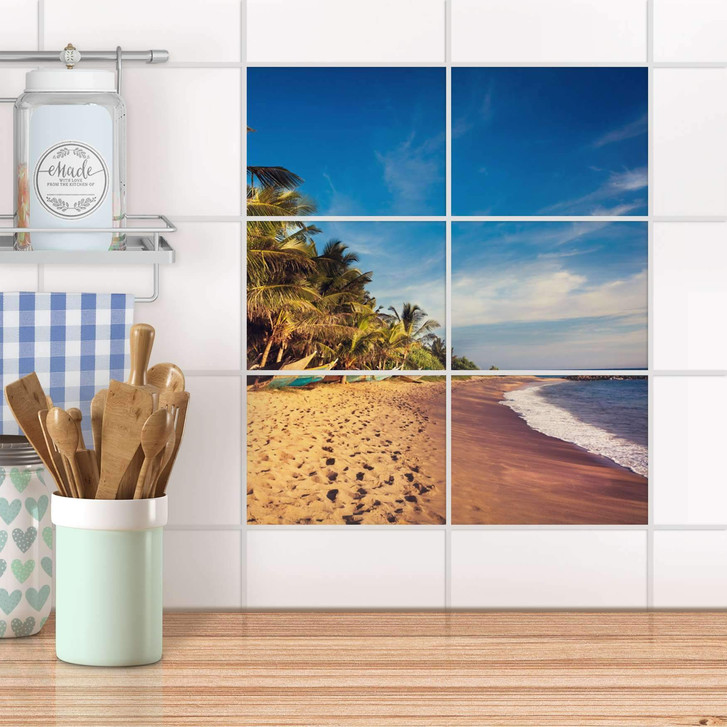 Fliesenfolie quer - Longboat Beach - CR104492