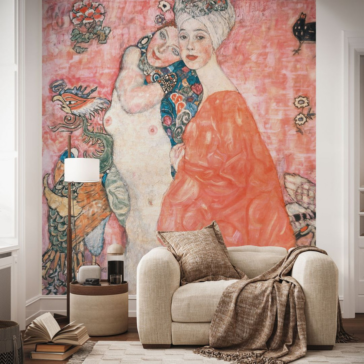 Fototapete mit Kunstdruck - Klimt - Die Freundinnen - WA493788