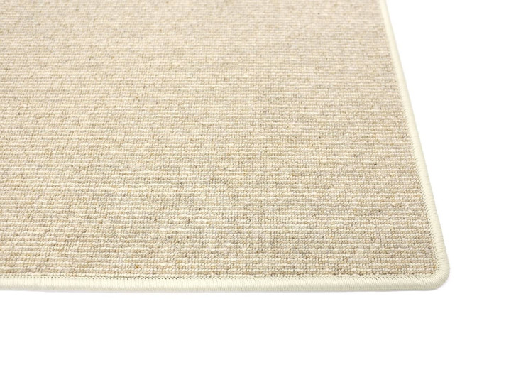 Leeds Fein Berber Kettelteppich Wunschmass in Sand 403 - TS470333