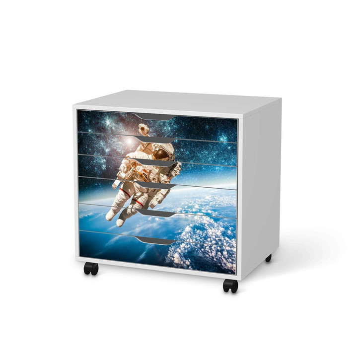 Möbelfolie IKEA Alex Rollcontainer 6 Schubladen - Outer Space - CR114249