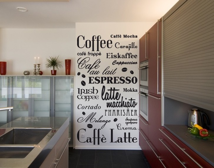 Wandtattoo Coffee & more - TD16002