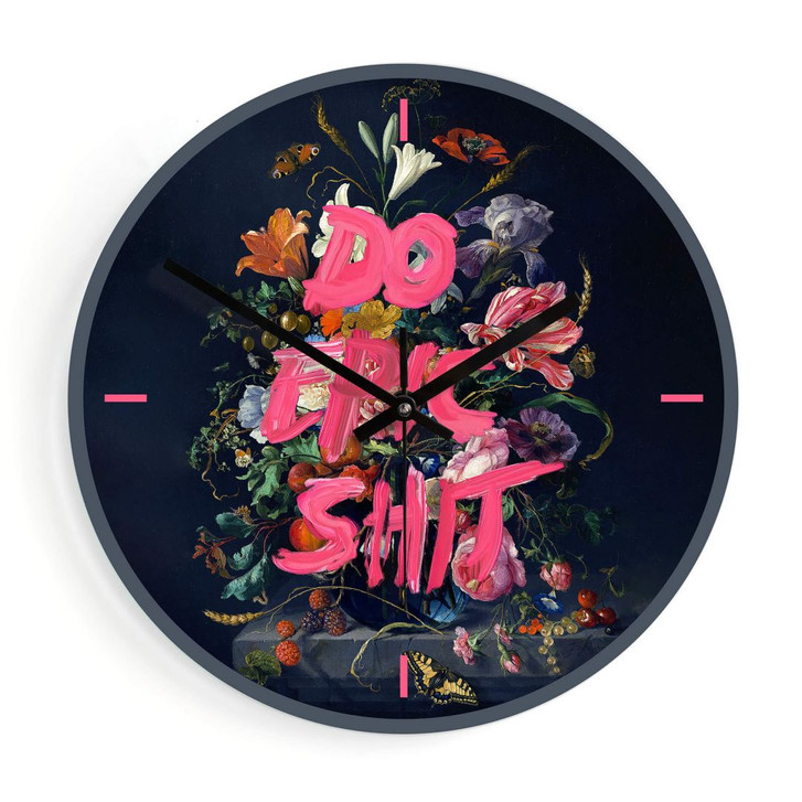 Wanduhr aus Glas - Loose - Do epic shit - Ø 30cm - WA384187