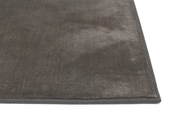 Elegance Paspelteppich Rechteck Wunschmass in Zinc - TS538528