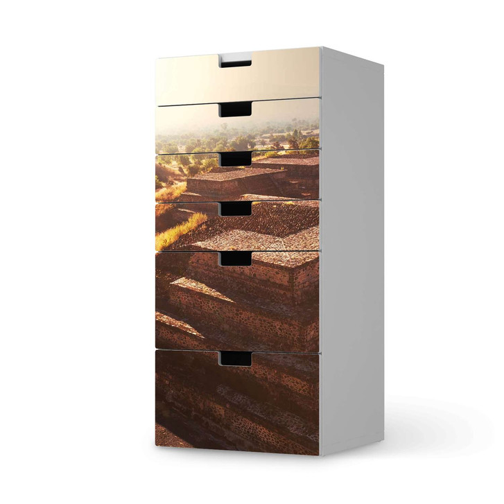 Klebefolie IKEA Stuva / Malad Kommode - 6 Schubladen - Teotihuacan - CR110508