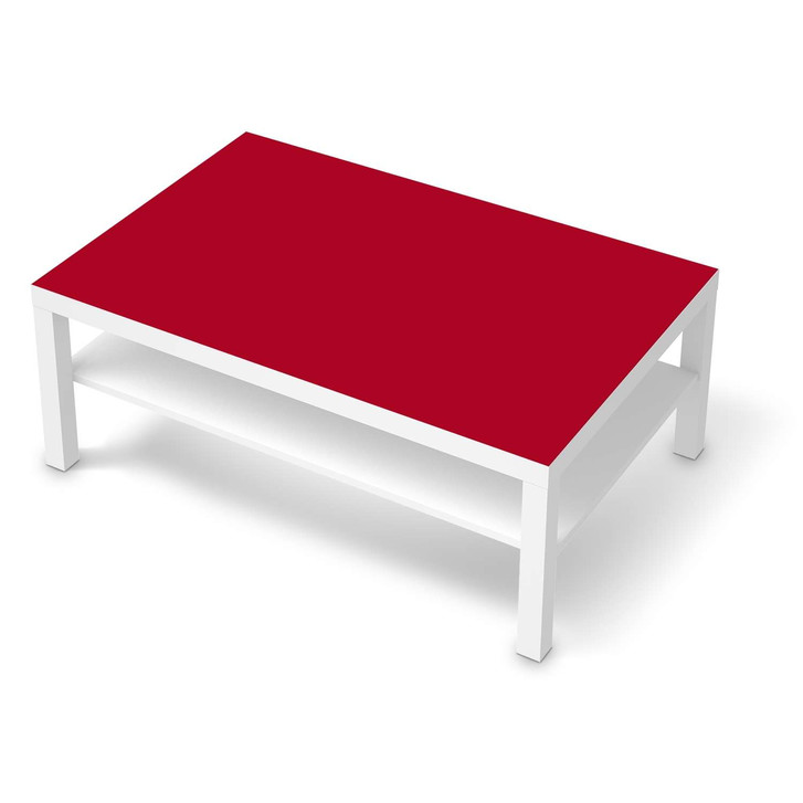 Klebefolie IKEA Lack Tisch 118x78cm - Rot Dark - CR111547