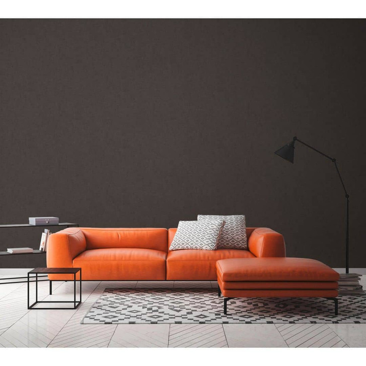 Livingwalls Unitapete Titanium 3 Vliestapete einfarbig schwarz - WA328238