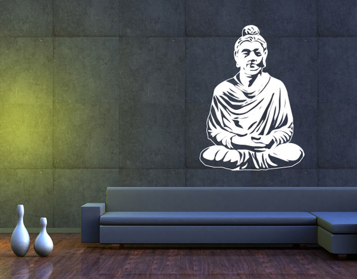 Wandtattoo Meditierender Buddha II - TD16471