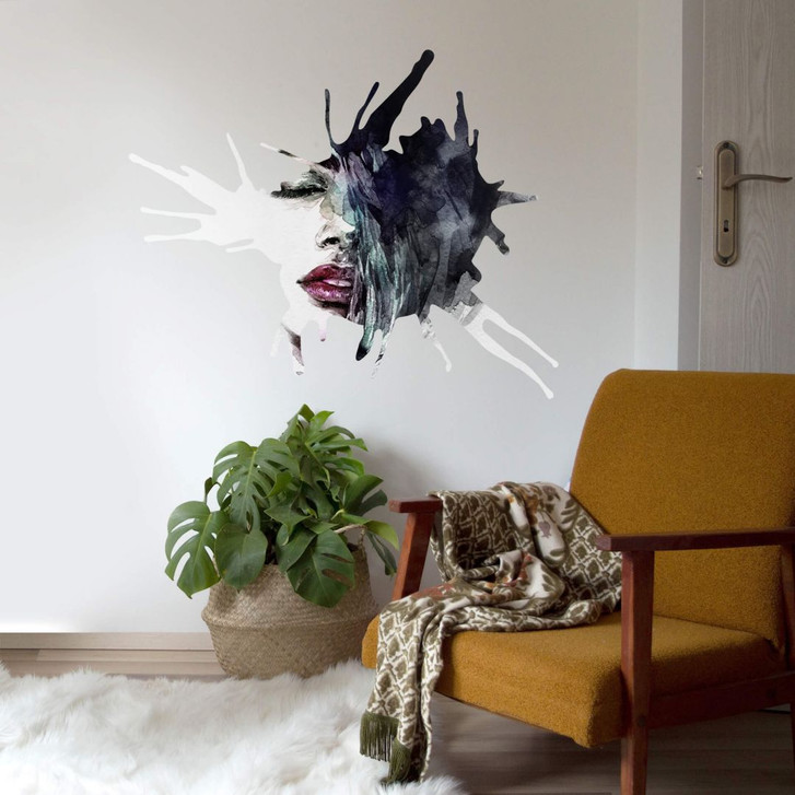 Wandtattoo Sleeping Beauty im Farbklecks - WA305319