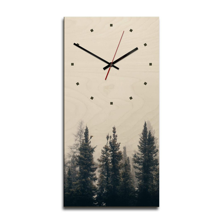 Holz-Wanduhr - Waldidylle - WA233592