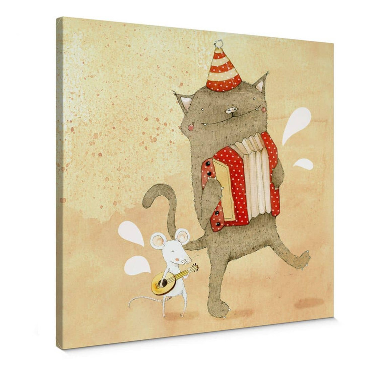 Leinwandbild Loske - Musiker - WA369235