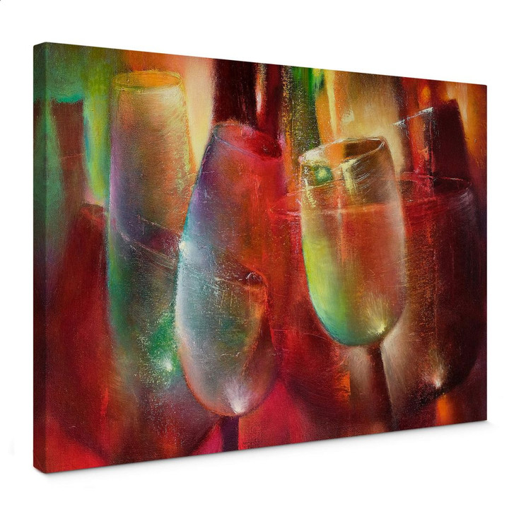 Leinwandbild Schmucker - Zu später Stunde 02 - WA374112