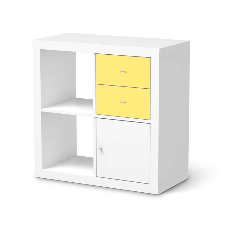 Möbelfolie IKEA IKEA Expedit Regal Schubladen - Gelb Light - CR115081