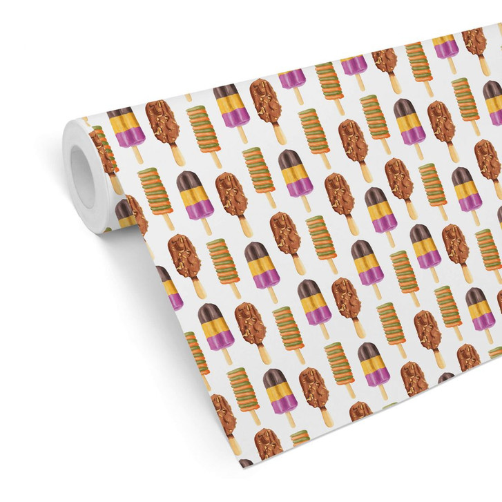 Mustertapete Eis am Stiel - WA246215