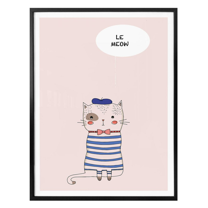Poster Kubistika - Le Meow - WA304548