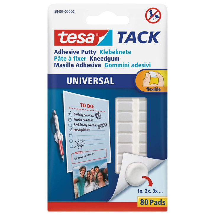 tesa® TACK - Klebeknete 80 Stk. - WA222311