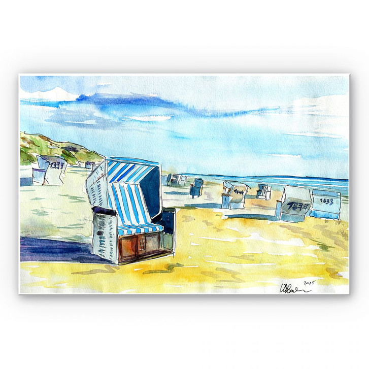 Wandbild Bleichner - Sylter Strand - WA191553