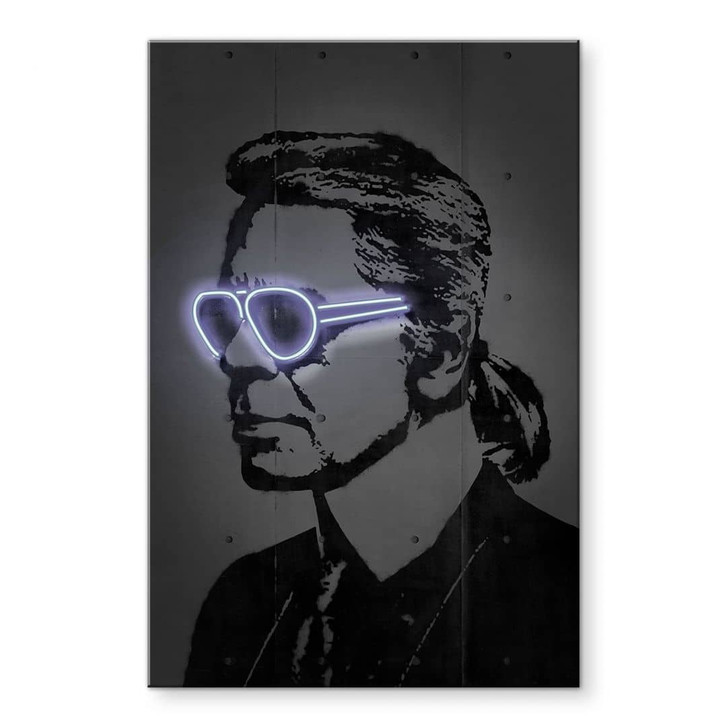 Acrylglasbild Karl Lagerfeld - Mielu - WA458244