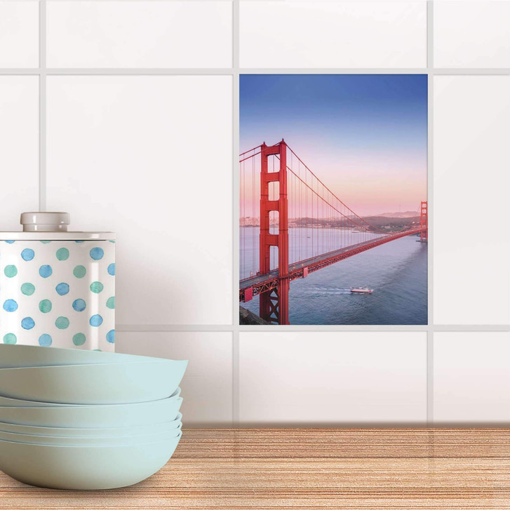 Fliesensticker - Golden Gate - CR104897