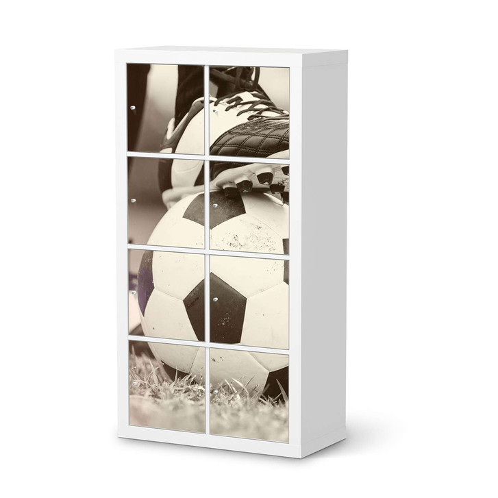 Folie IKEA Kallax Regal 8 Türen - Kick it - CR105476