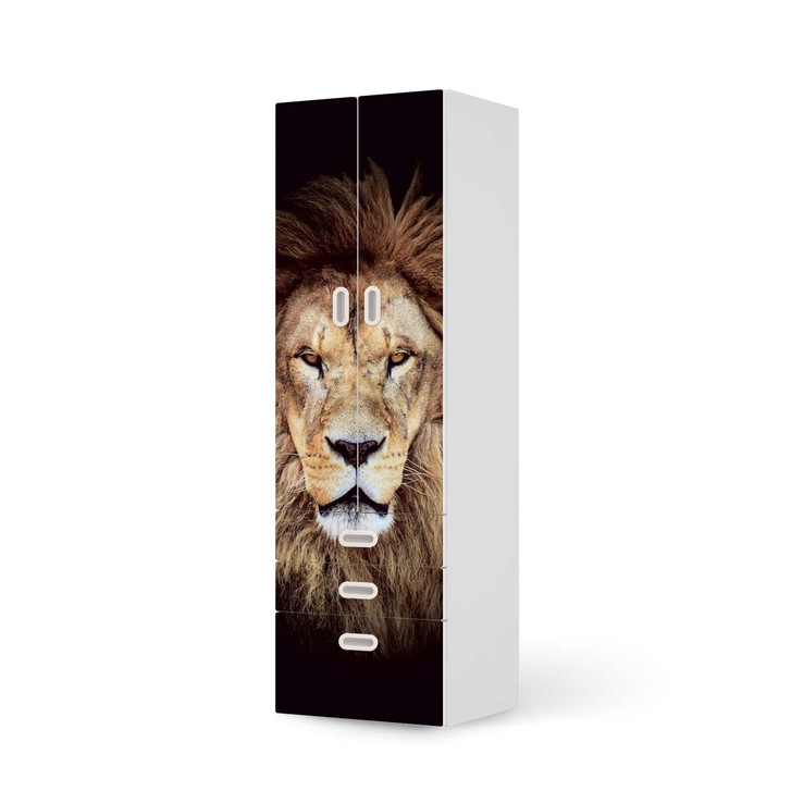 Klebefolie IKEA Stuva / Fritids - 3 Schubladen und 2 grosse Türen - Wild Eyes - CR111940