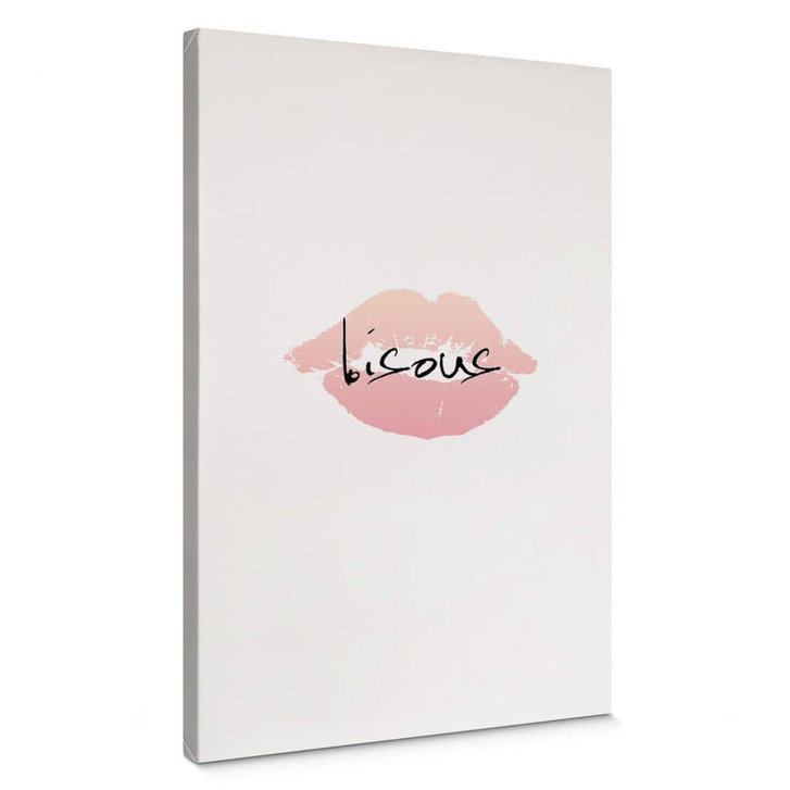 Leinwandbild Bisous - WA334068
