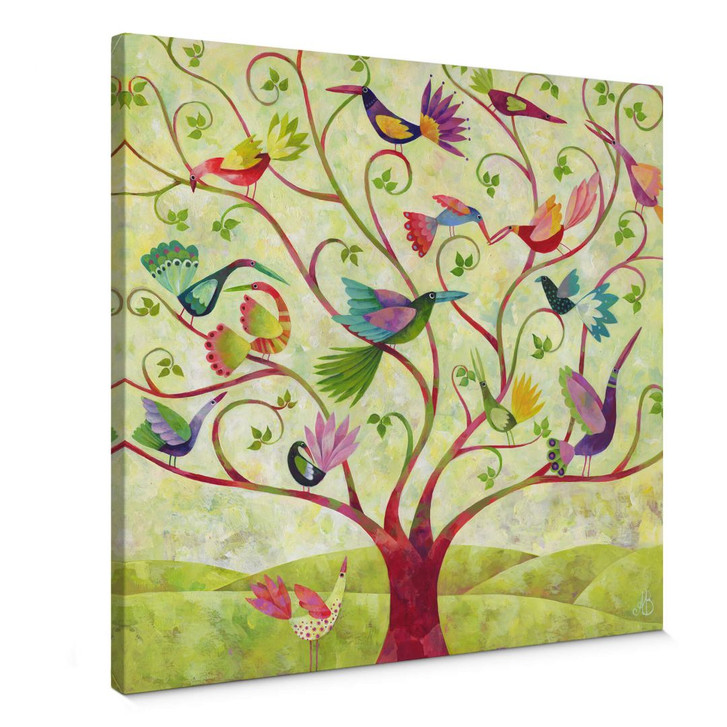 Leinwandbild Blanz - Exotische Vögel - WA358643