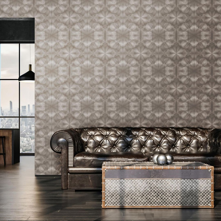 Livingwalls 3D Tapete My Home My Spa Vliestapete Urban City Home graubeige - WA341648