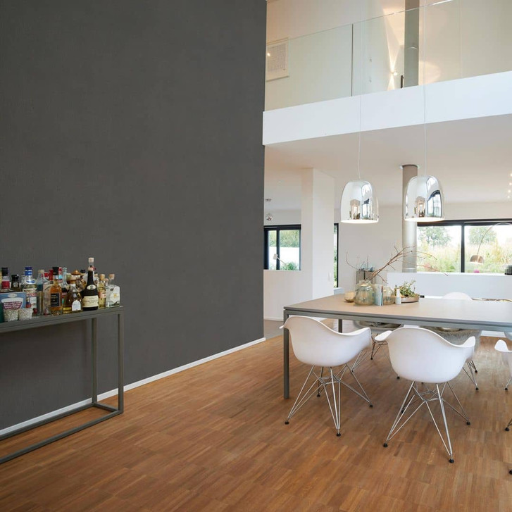 Livingwalls Strukturtapete My Home My Spa Vliestapete Study Libary Home schwarz, kupfer - WA341828