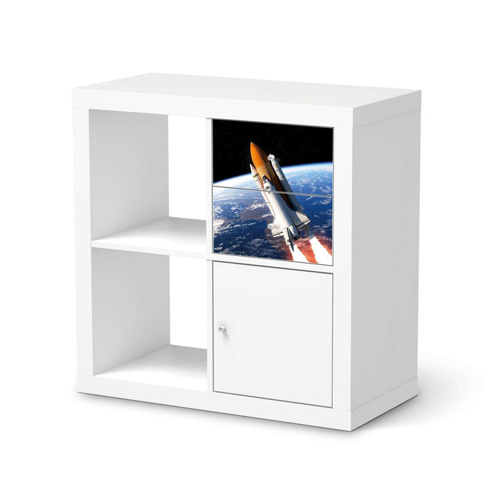 Möbelfolie IKEA Kallax Regal Schubladen - Space Traveller - CR115734