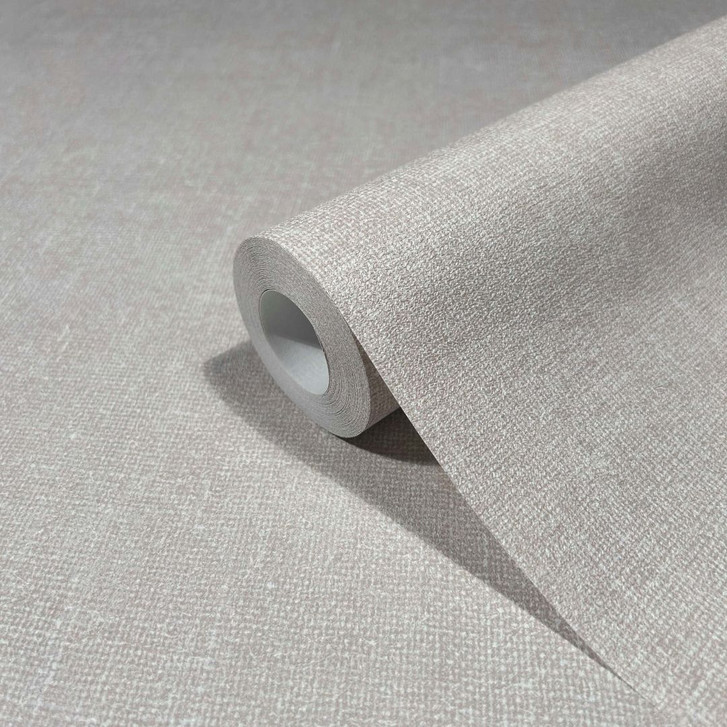 Vliestapete in moderner Struktur einfarbig grau, beige Uni - WA450896