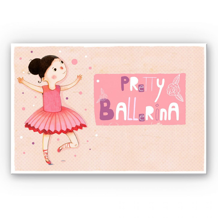 Wandbild Loske - Pretty Ballerina - WA194135