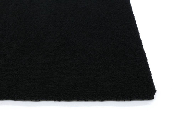 Square Badteppich Wunschmass in Schwarz 15 - TS421365
