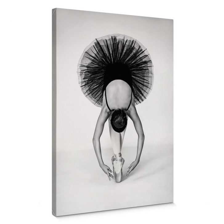 Leinwandbild Pentony MA - Ballerina Schwarz-Weiss - WA372579