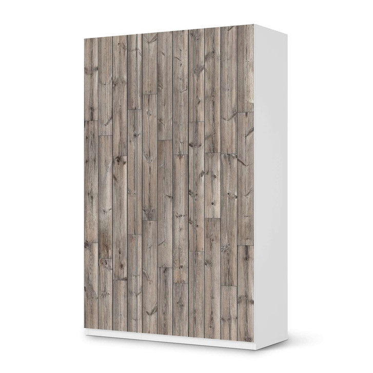 Möbelfolie IKEA Pax Schrank 236cm Höhe - 3 Türen - Dark washed - CR118575