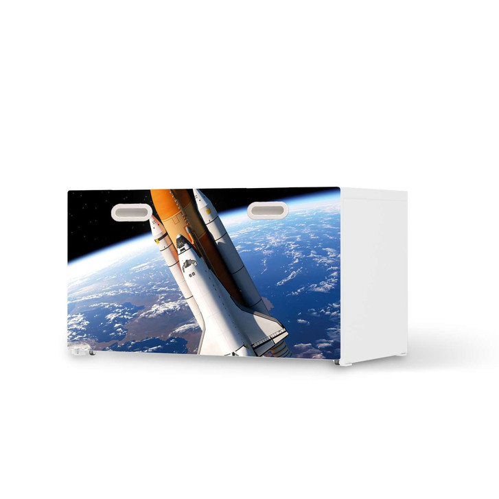 Möbelfolie IKEA Stuva / Fritids Bank mit Kasten - Space Traveller - CR117761