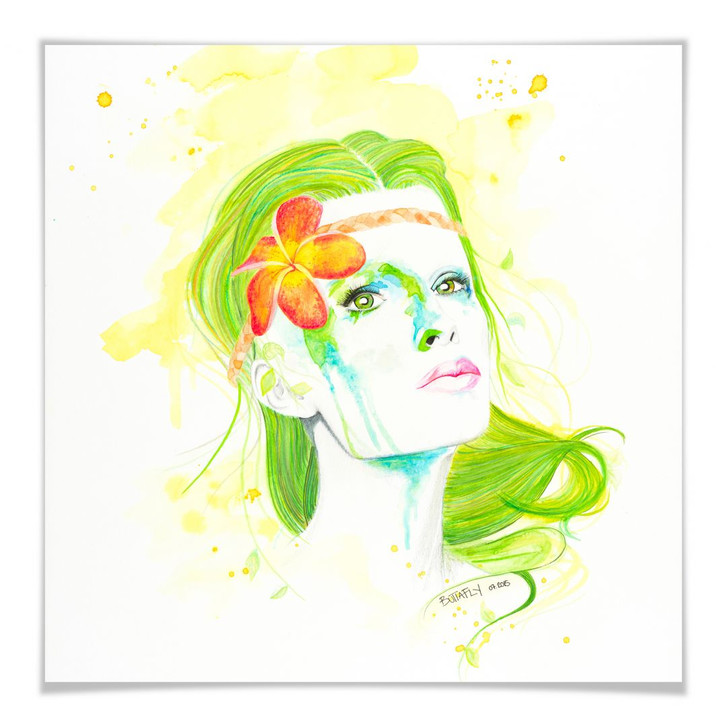 Poster Buttafly - Natural Girl - WA158606