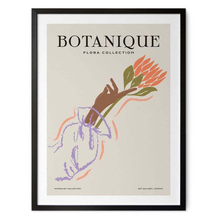 Poster Florale Geste mit Blume - Treechild - WA483747