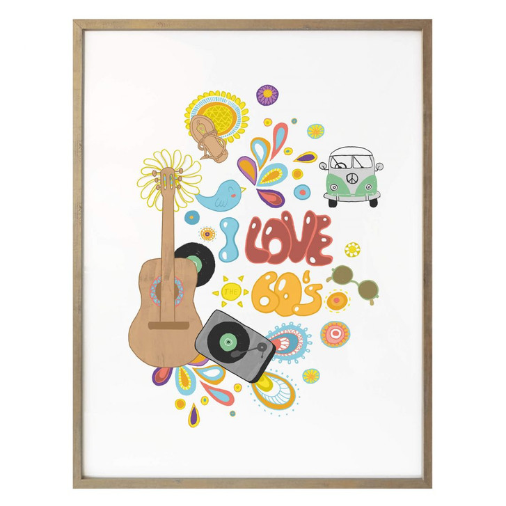 Poster Loske - I love the 60s - WA163612