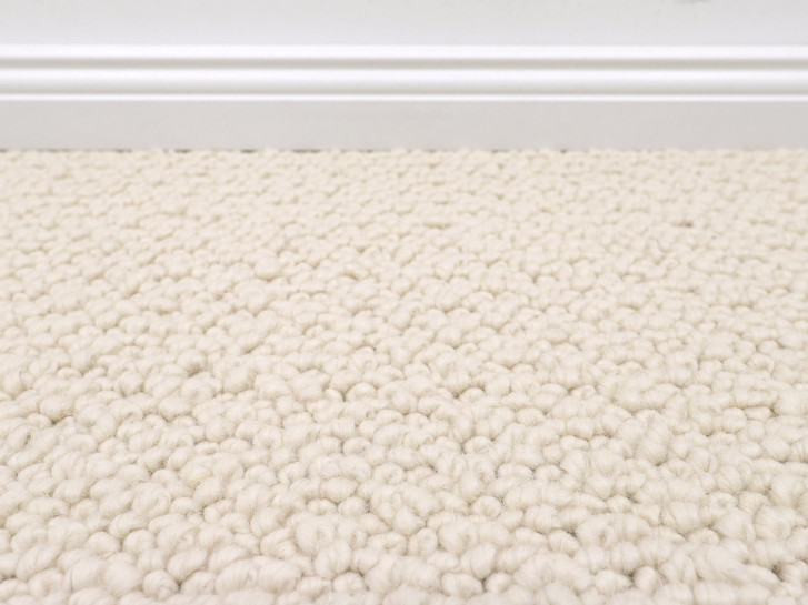 Smilla Wollteppichboden Meterware in Nature - TS554332